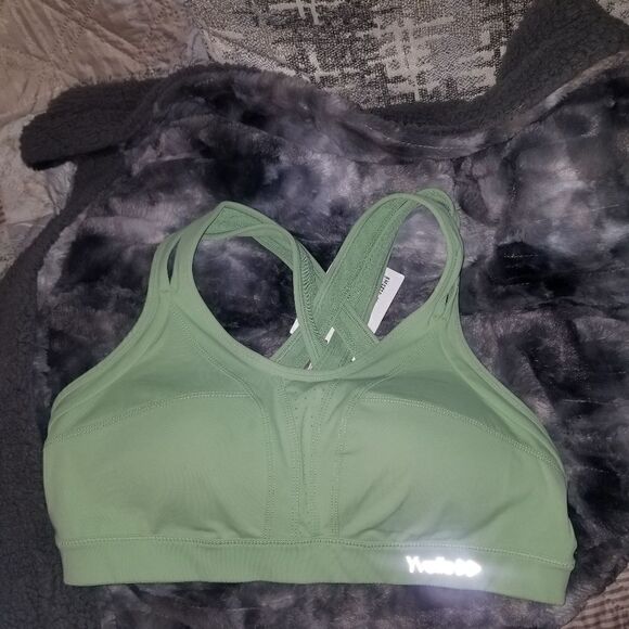 Yvette Power Cross Back Padded Running Bra Size XL NWT High Support - Picture 13 of 14